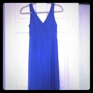 Merona Blue Surplice Dress